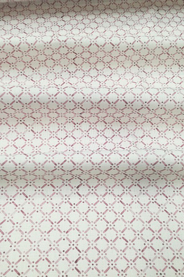 Decorative fabric Montana lattice old pink