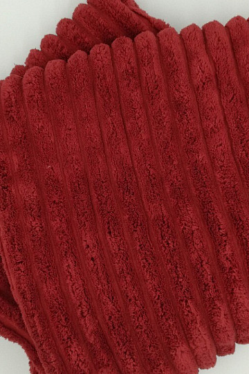 blanket Lamb corduroy RED 150x200
