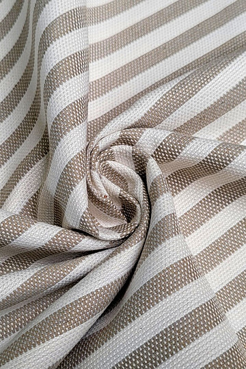 Decorative fabric LEO BEIG beige stripe
