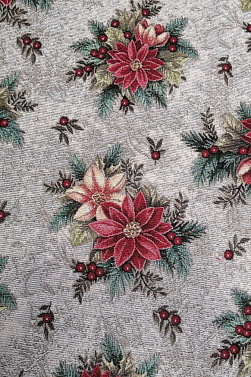 Tapestry fabric CHRISTMAS ROSE
