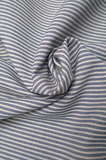 Cotton fabric LIGHT BLUE STRIPE