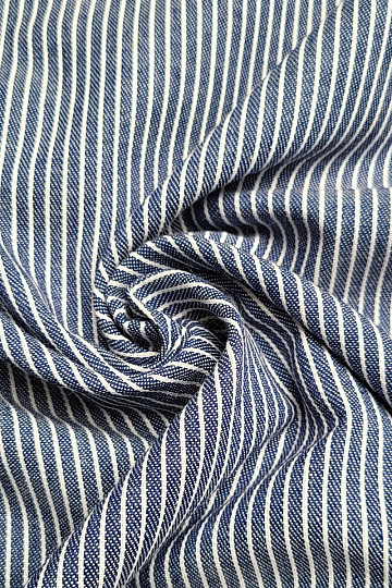 Decor. fabric NAVY BLUE STRIPE