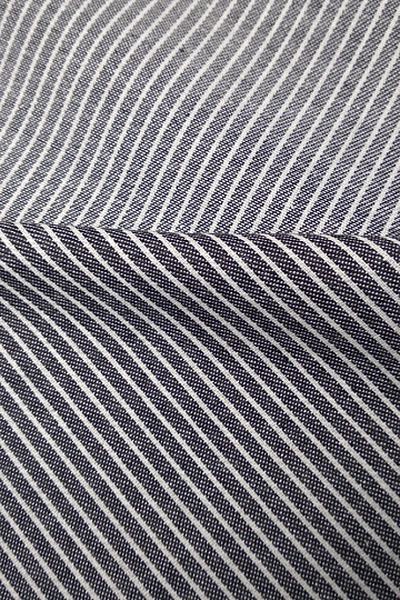 Decor. fabric ANTHRACITE/white STRIPE