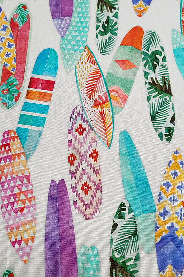 Decorative fabric SURF TURQUOISE
