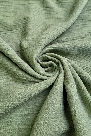 Cotton fabric GAUZE KHAKI