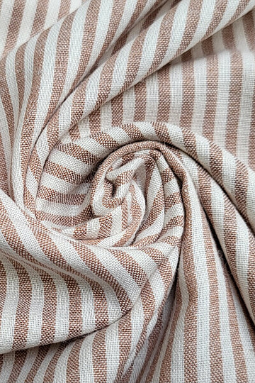 Decorative fabric RAYTIS NOISETTE ST. BROWN