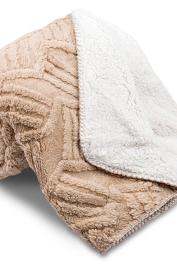 blanket Sheep LINEK CHOCOLATE 150 x 200