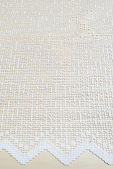 Jacquard curtain V 893 white