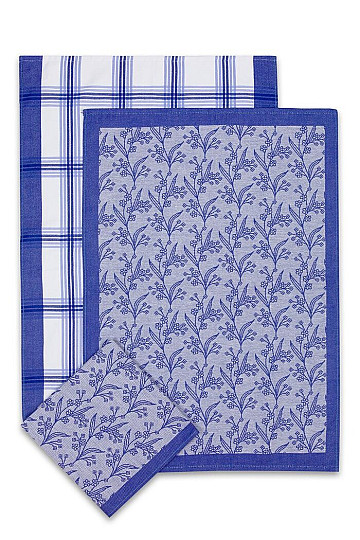 Jacquard tea towels LAVENDER
