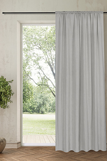 NATURE Gerster curtain LIGHT GRAY