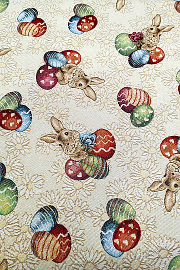 Tapestry fabric EGGS MARGA