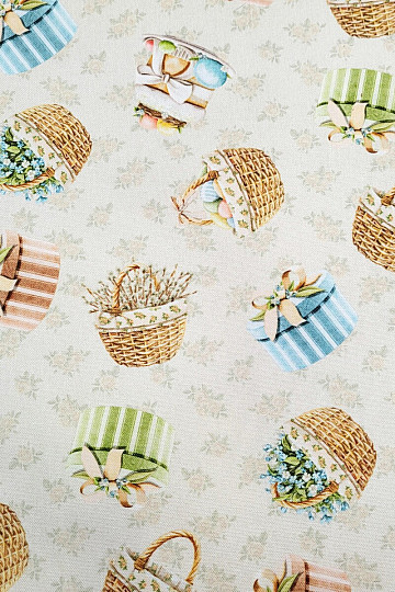 Decorative fabric SPRING BASKET