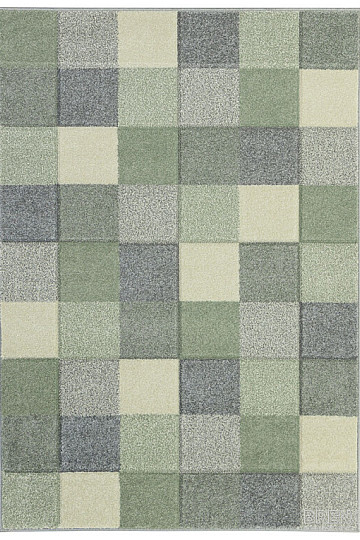 Piece carpet PORTLAND colored cubes