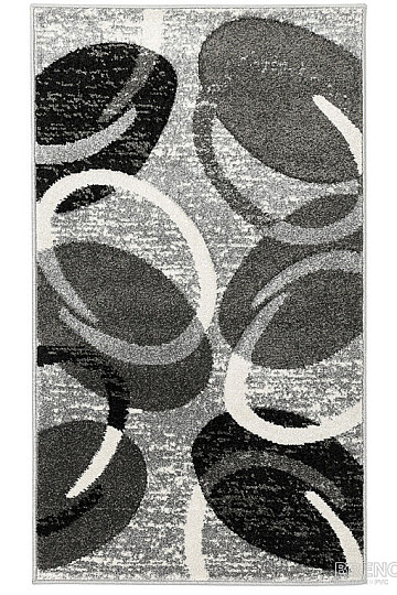 Piece carpet PORTLAND black-grey