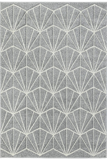 Piece carpet PORTLAND grey-white