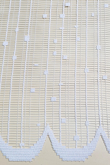 Jacquard curtain V 022 white