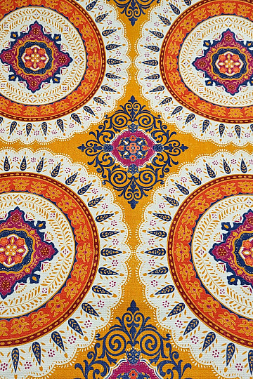 Decorative fabric INDIAN MANDALA