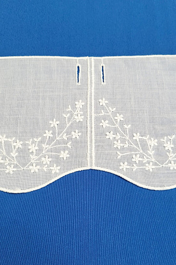 Stained glass curtain GERSTER 11706/019/0010 white