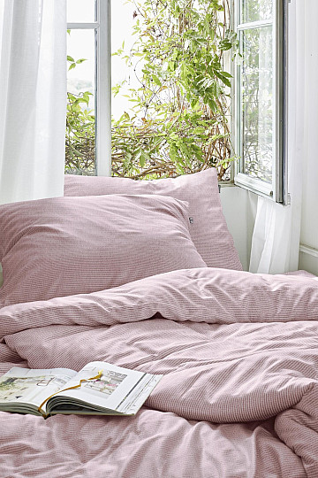 IRISETTE luxury soft crepe EASY 8514-60 pink stripes
