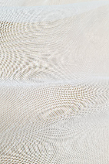 Finished jacquard curtain WHITE