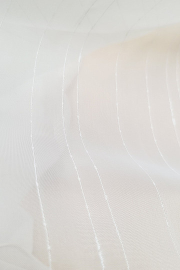 Finished curtain GERSTER smooth white