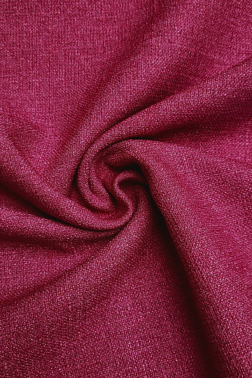 One-color designer decorative fabric GERSTER 7650 BORDÓ 430