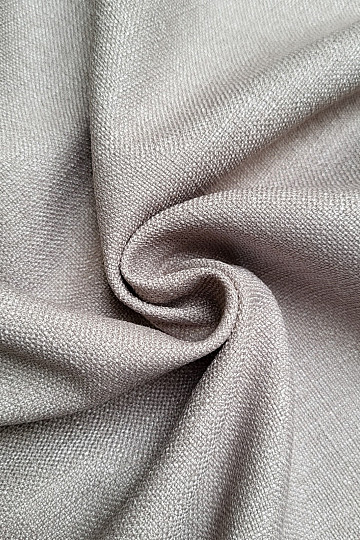 Solid color designer decorative fabric GERSTER 7650 GREY BEIGE 0840