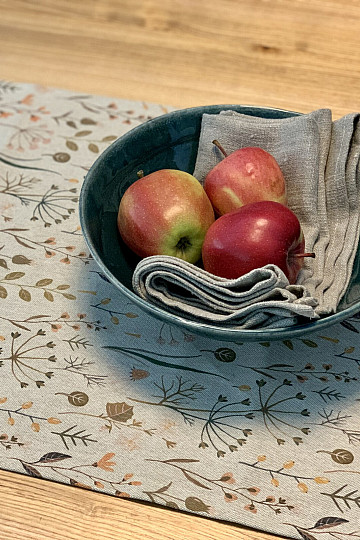 Table cloth and scarf MEADOW