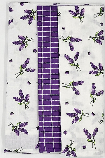 Cotton towels LAVENDER KOSTKA