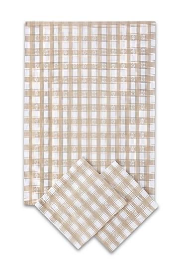 Towels Egypt. cotton CUBE WITH FLOWER 3 pcs