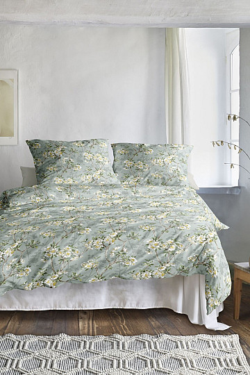 IRISETTE luxury cotton satin TOKIO 8537-30 MENTOL