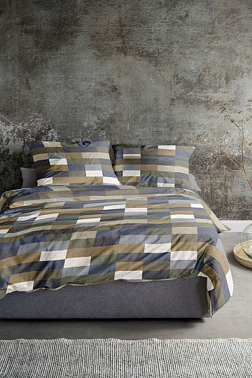 Flannel bedding IRISETTE KOALA 8534-90 brown blue