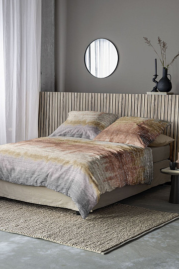 Luxury flannel bedding IRISETTE KOALA 8546-50 orange
