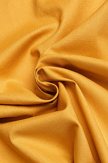 Cotton fabric MUSTARD