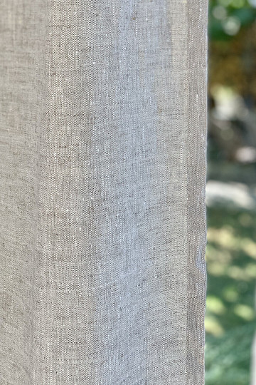 Finished LINE linen curtain