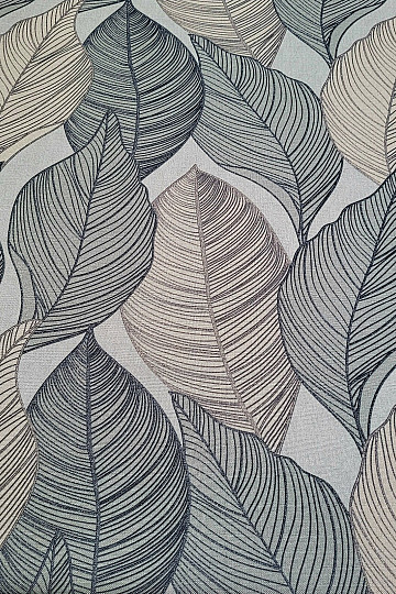 Decorative fabric MAXI FOLIAGE gray
