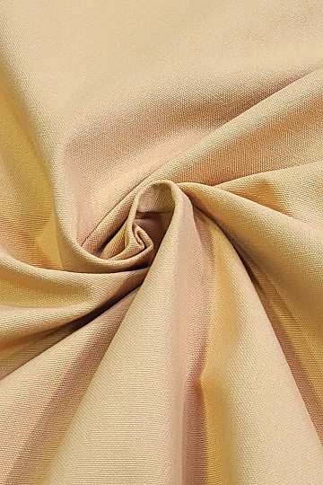 Cotton fabric UNI DARK YELLOW coarse cotton 220 g