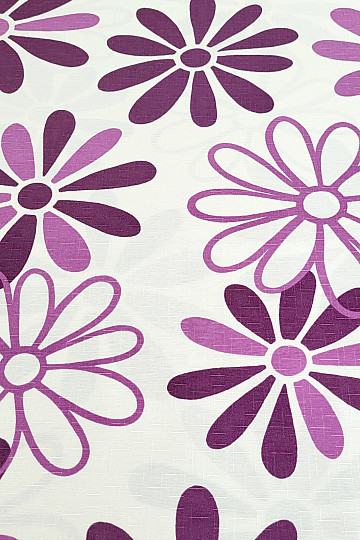 Decorative fabric PURPLE FLOWERS