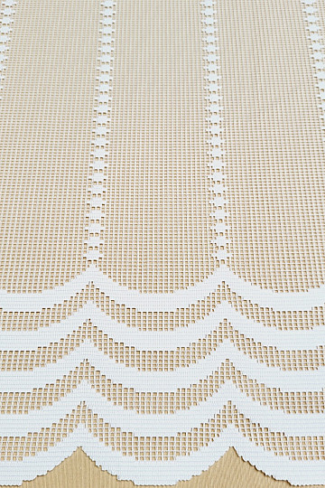 Jacquard curtain WAVE