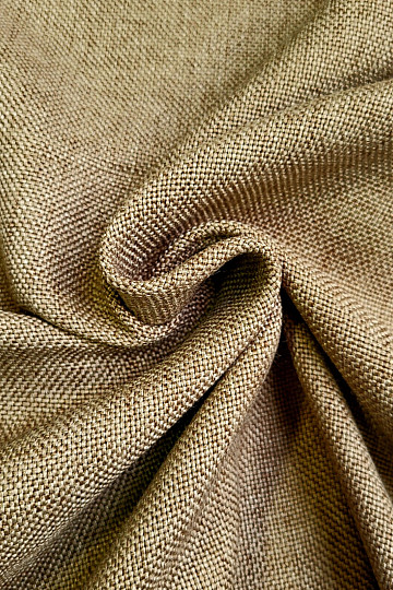 One-color designer decorative fabric ALBA 2/10 SV. BROWN