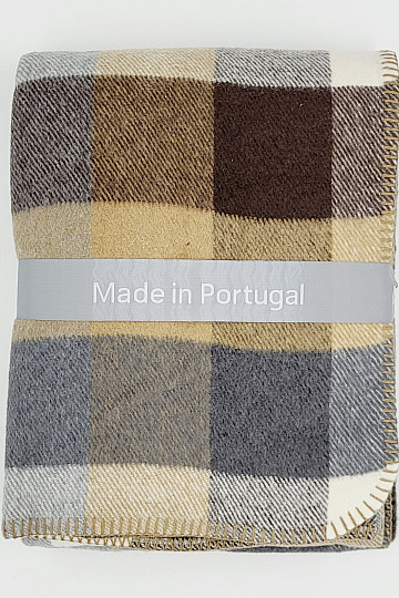 Blanket BEIGE CHECK