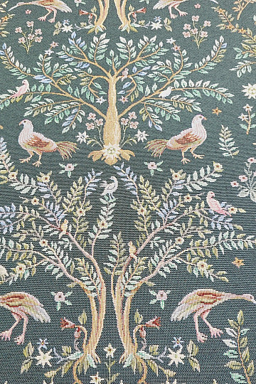 Tapestry fabric WILLIAM MORRIS green