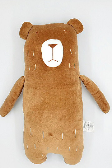 SPANDEX BROWN BEAR pillow