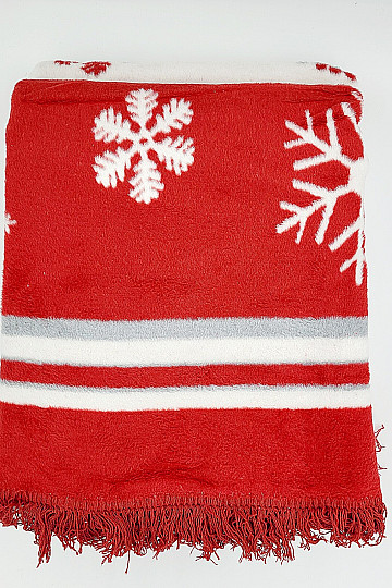 Christmas blanket FLAKES
