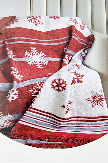 Christmas blanket FLAKES