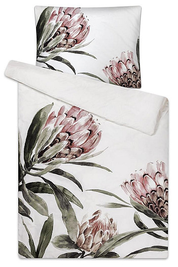 Cotton satin bedding - BOTANIKA