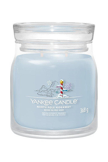 candle YC scent NORT POLE HIDEAWAY MEDIUM 2 wicks