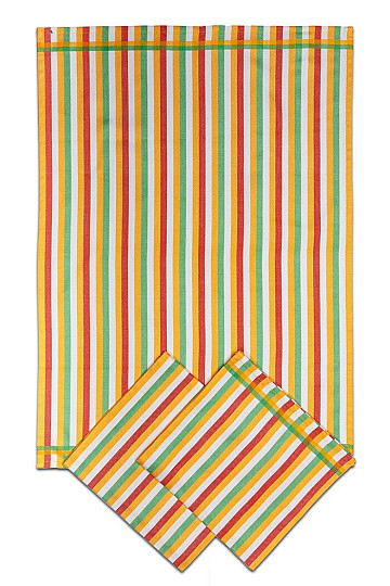 Bamboo Towels COLORFUL STRIPES 3 pcs