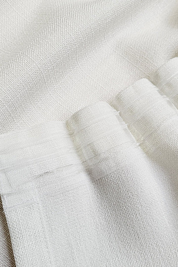 Ready-made luxury curtains GERSTER 7650 WHITE 02