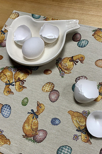 Tapestry placemat YELLOW DUCKS